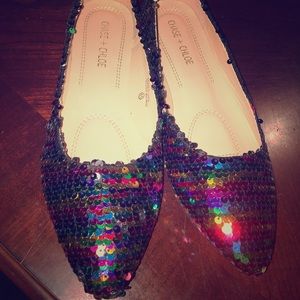 🌈 Sequin Flats🌈